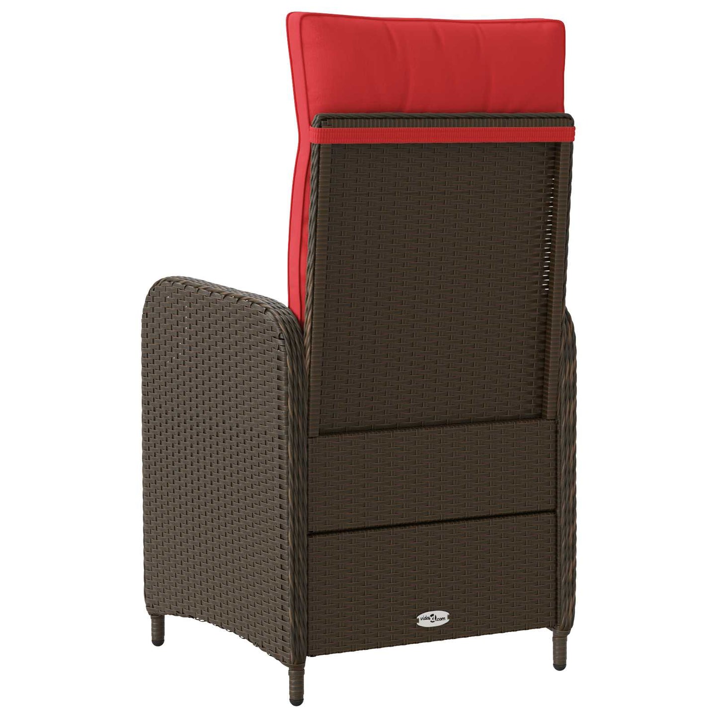Verstellbarer Gartenstuhl Poly-Rattan