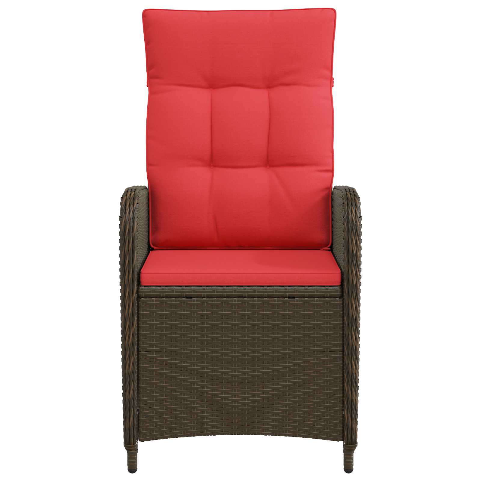 Verstellbarer Gartenstuhl Poly-Rattan
