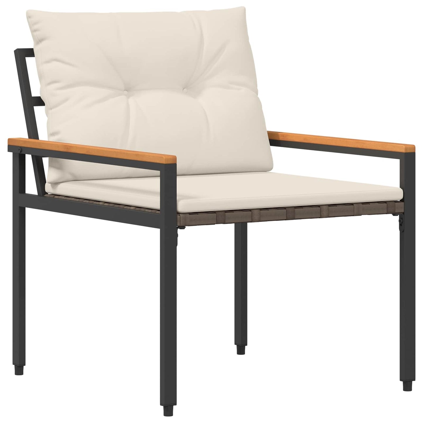Gartenmöbel-Set 4 Pcs Poly-Rattan