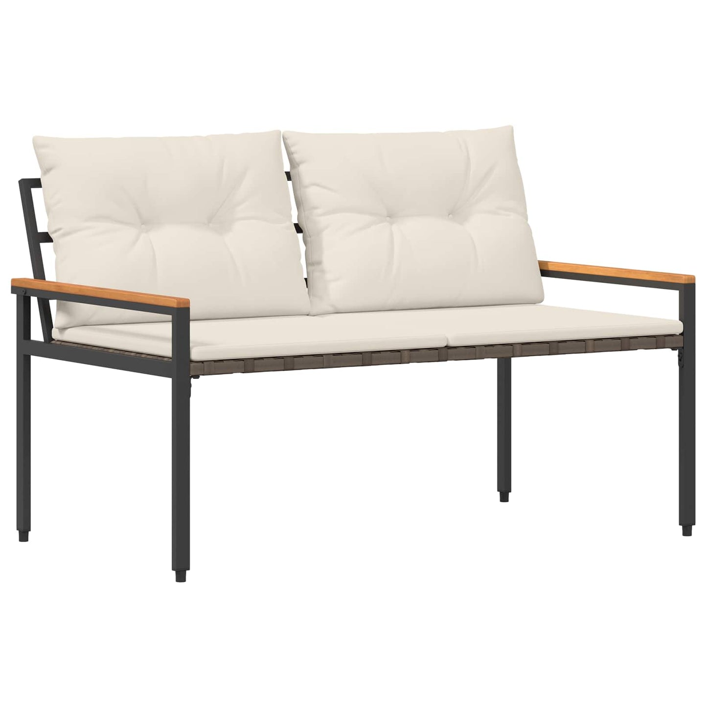Gartenmöbel-Set 4 Pcs Poly-Rattan