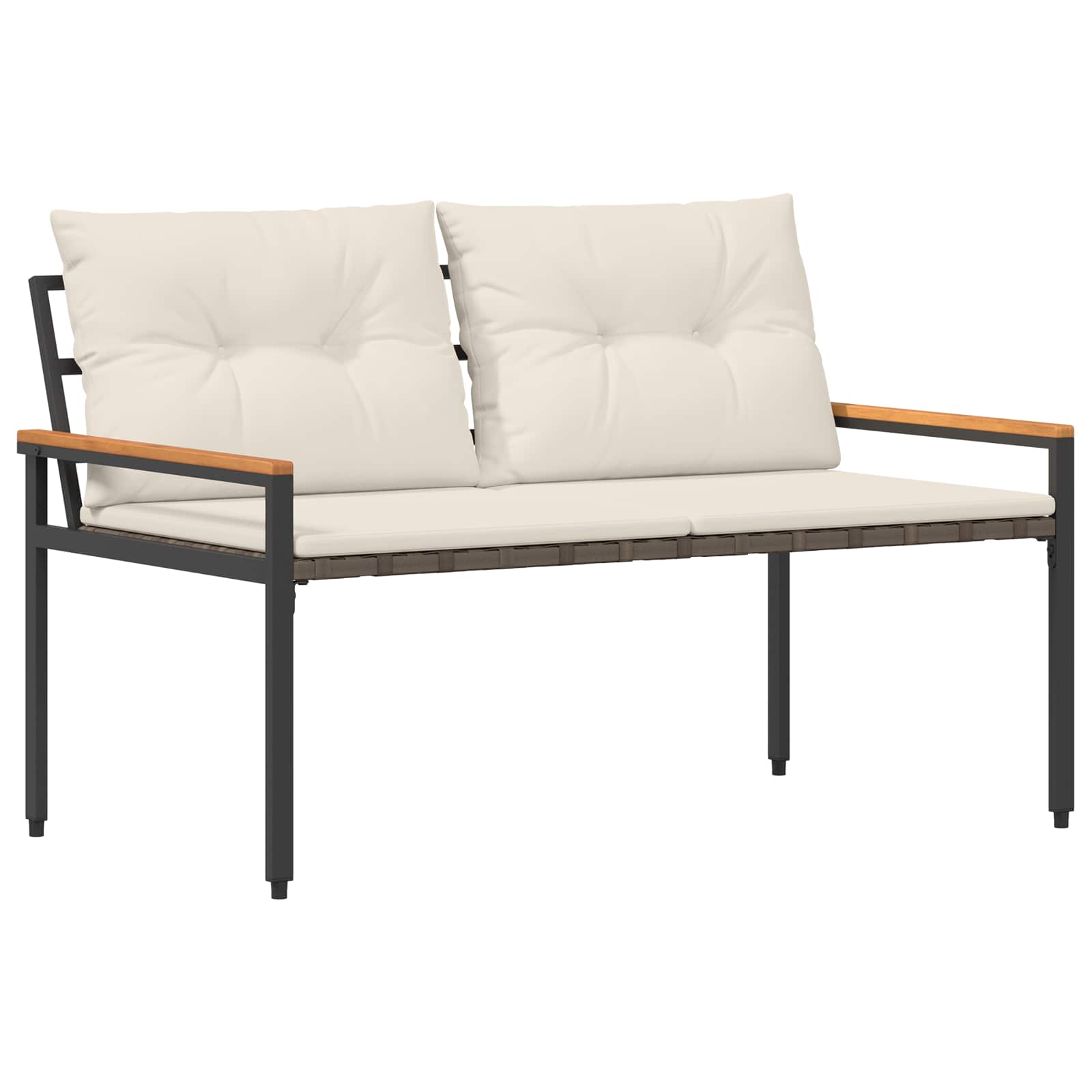 Gartenmöbel-Set 4 Pcs Poly-Rattan
