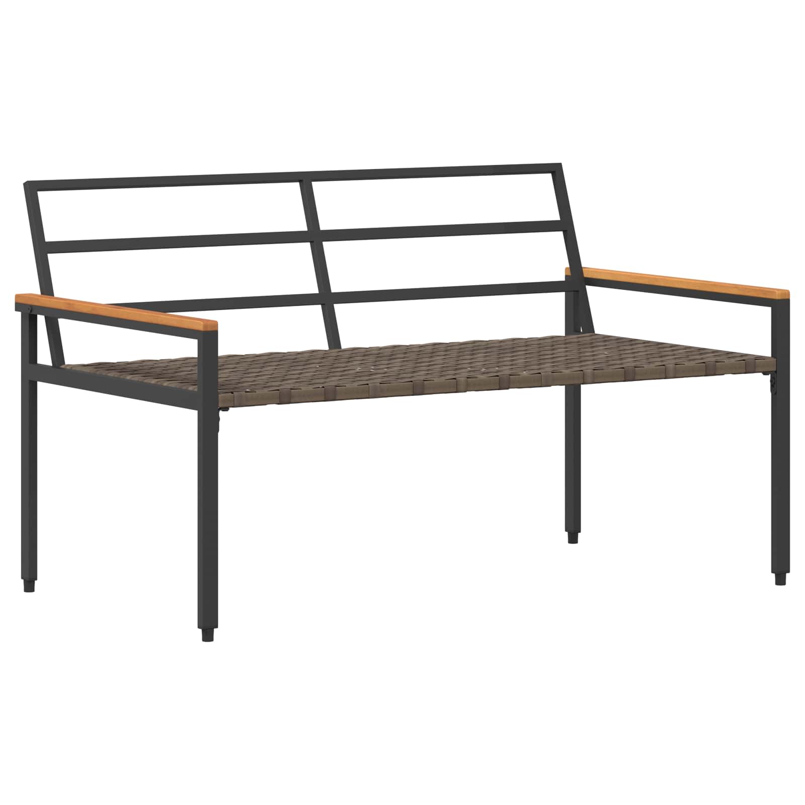 Gartenmöbel-Set 4 Pcs Poly-Rattan