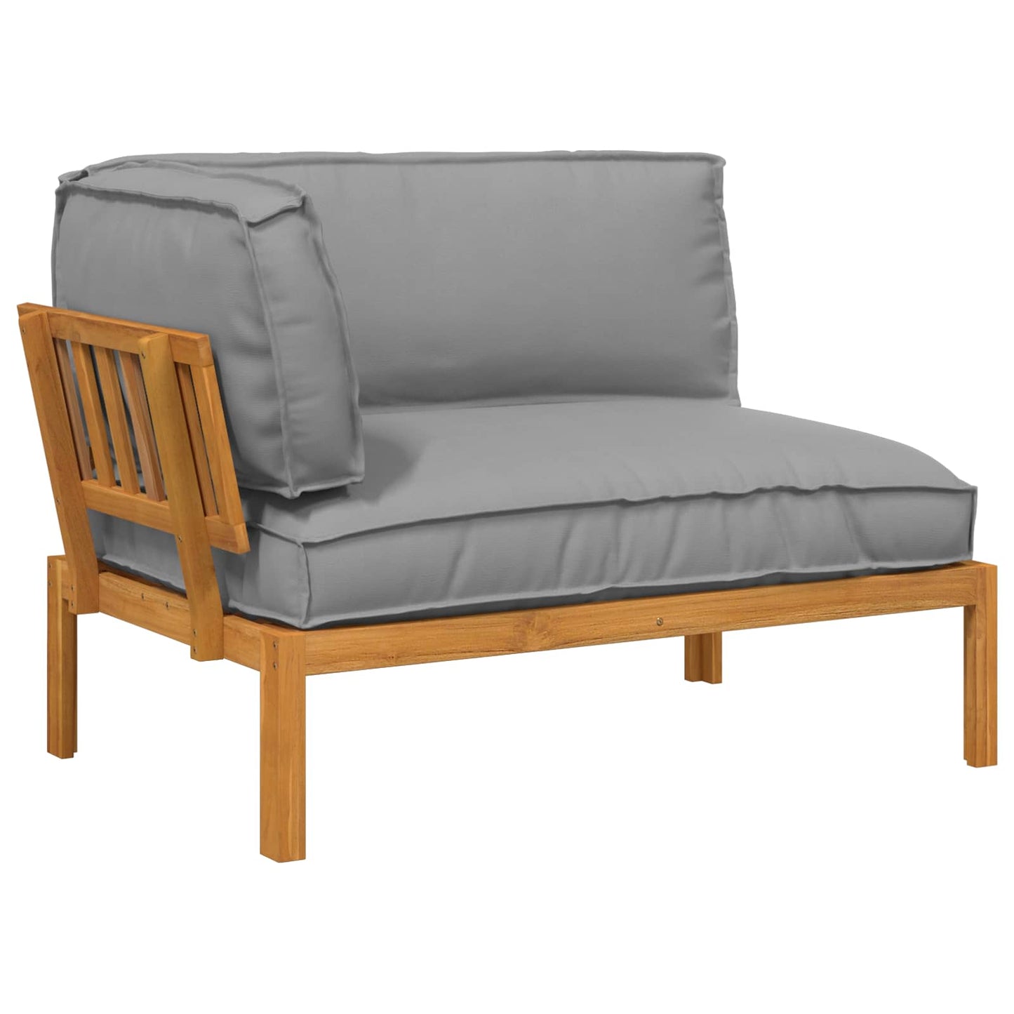 Sofa Set Mit Kissen 120 X 92 X 69 Cm Massivholz Akazie