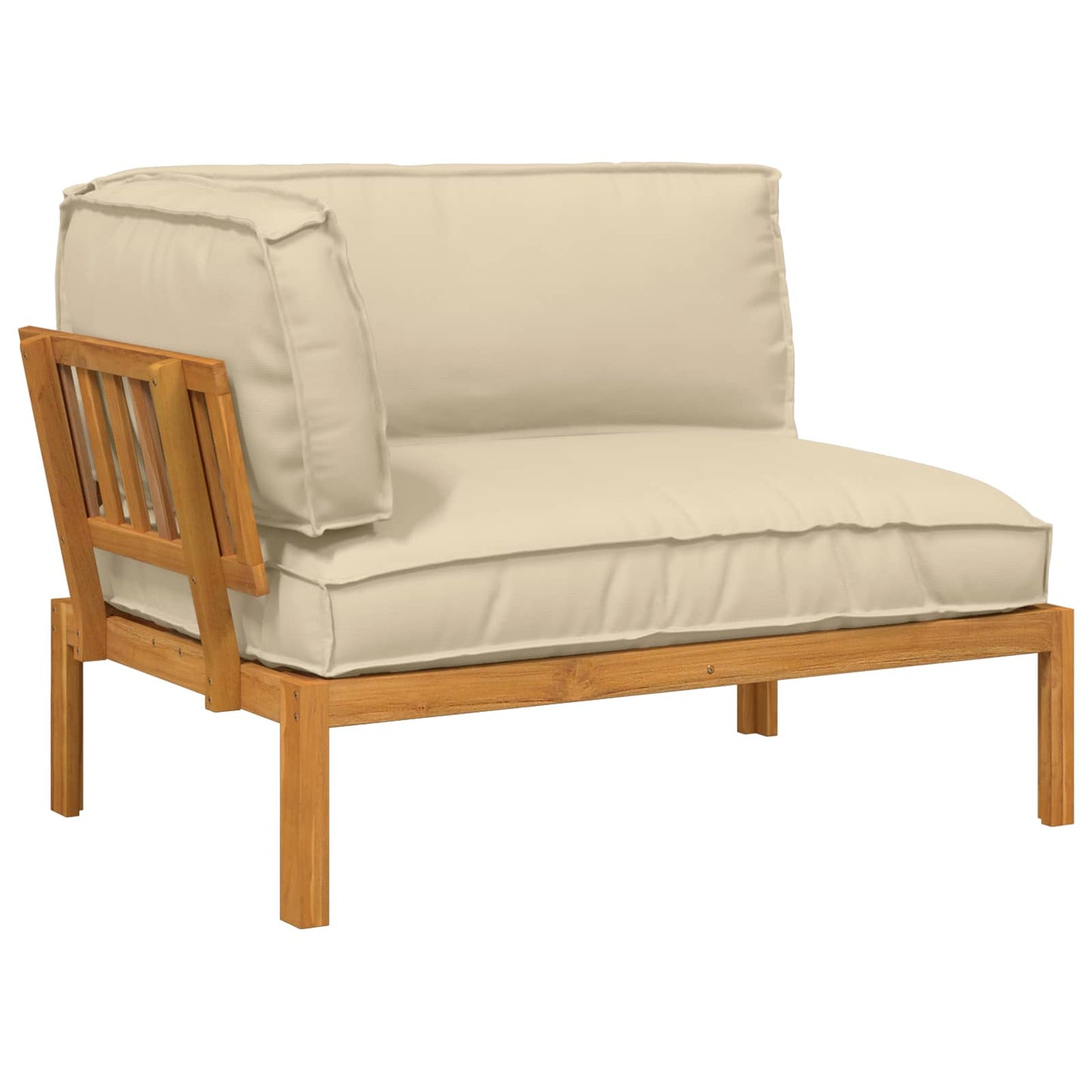 Sofa Set Mit Kissen 120 X 92 X 69 Cm Massivholz Akazie