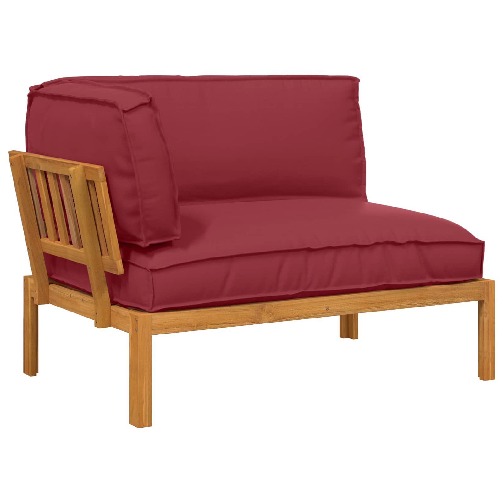 Sofa Set Mit Kissen 120 X 92 X 69 Cm Massivholz Akazie
