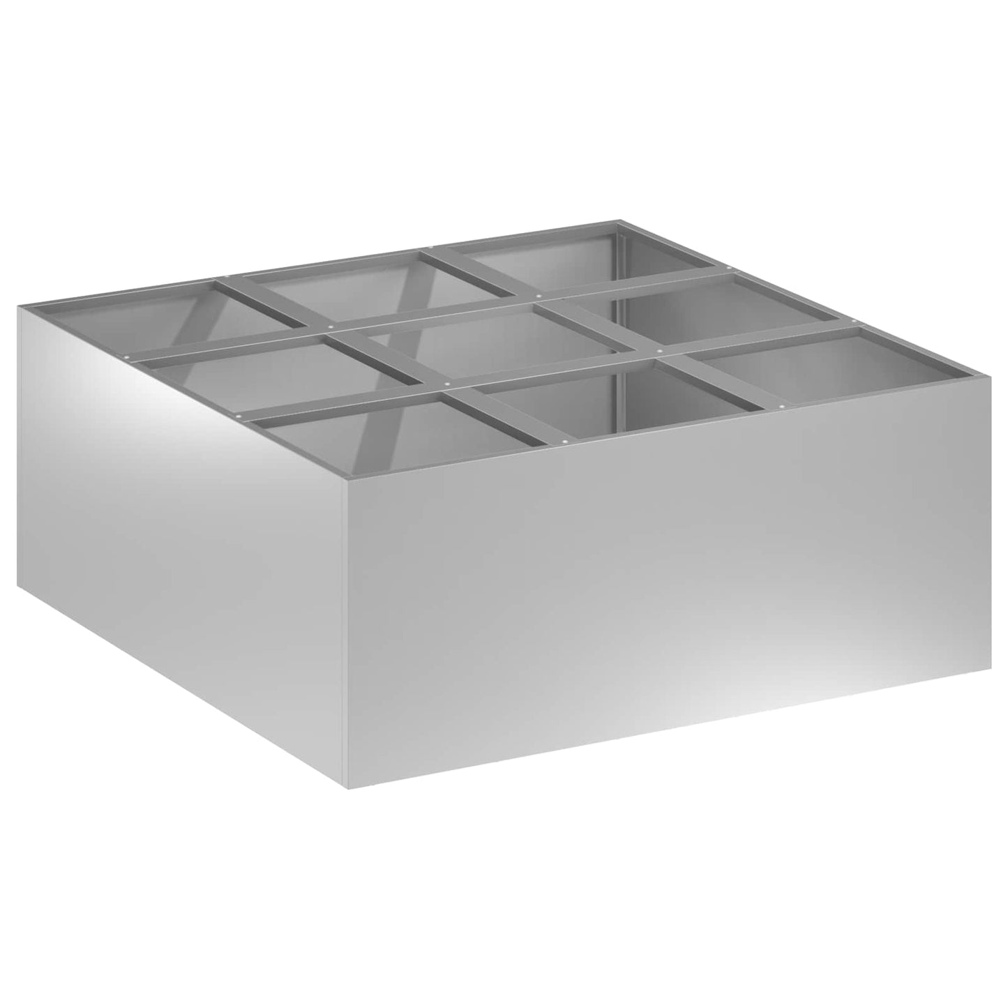 Garten-Pflanzgefäß Silber