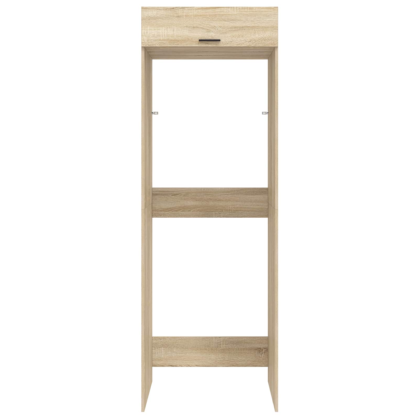 Waschmaschinen-Schrank Sonoma 67,5 X 68 X 200 Cm Holzwerkstoff