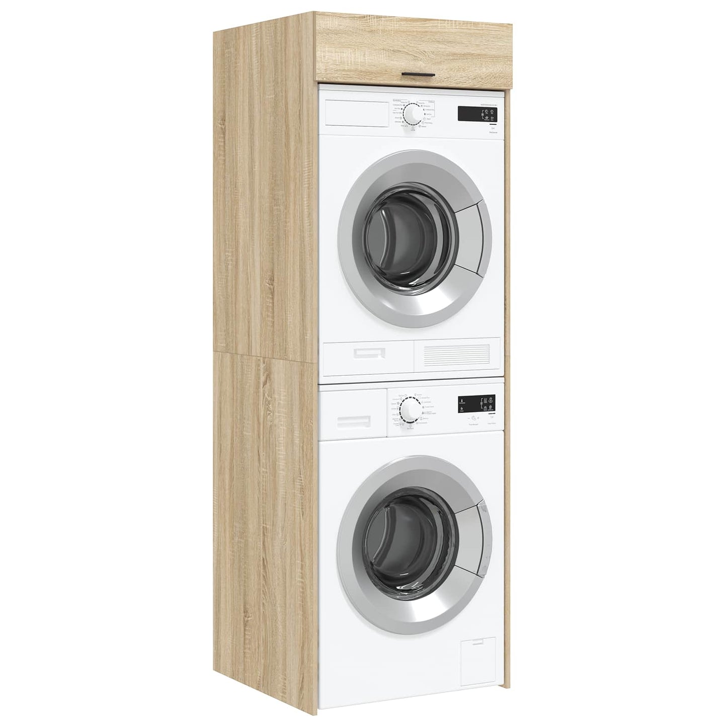 Waschmaschinen-Schrank Sonoma 67,5 X 68 X 200 Cm Holzwerkstoff