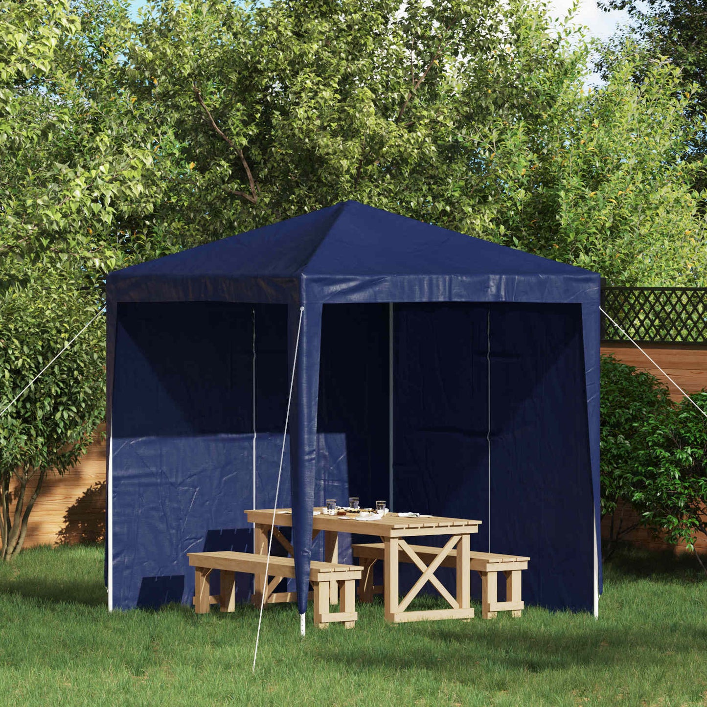 Party Zelt Seitenteil 2 Pcs Pe Und Stahl