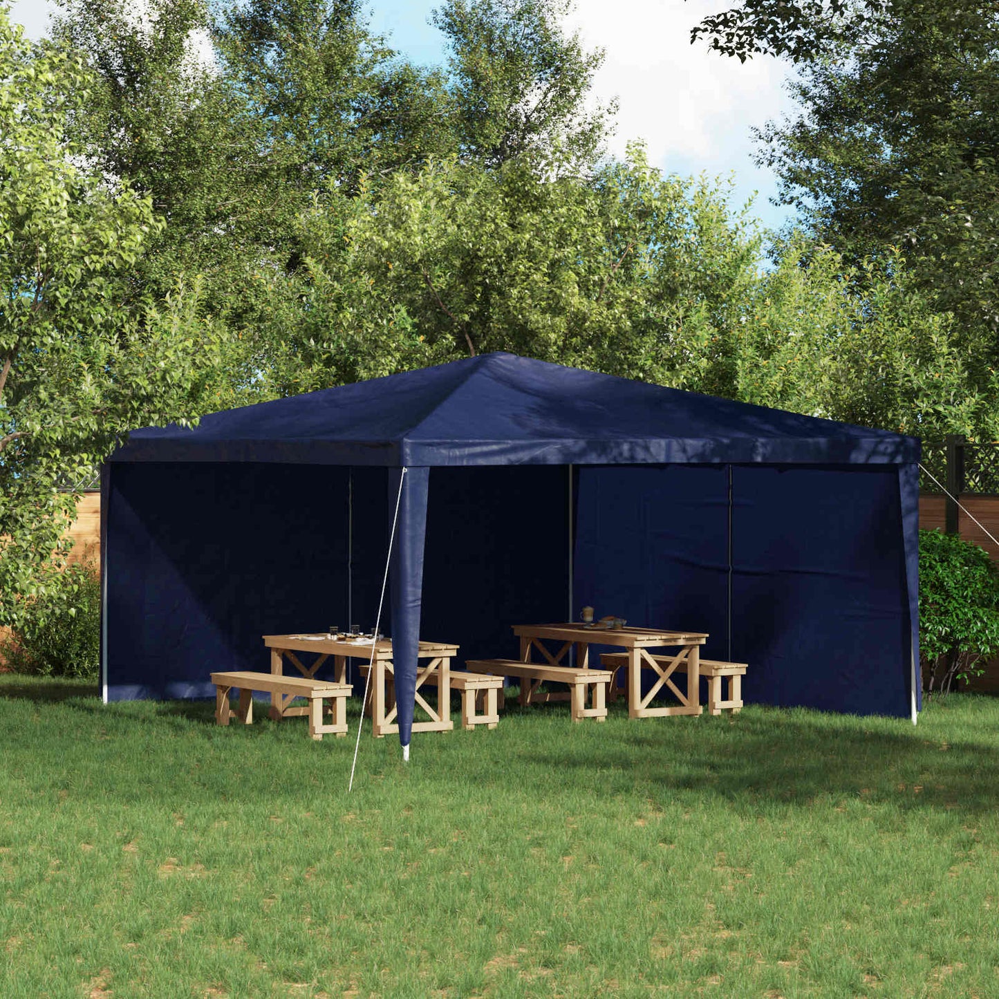 Party Zelt Seitenteil 2 Pcs Pe Und Stahl