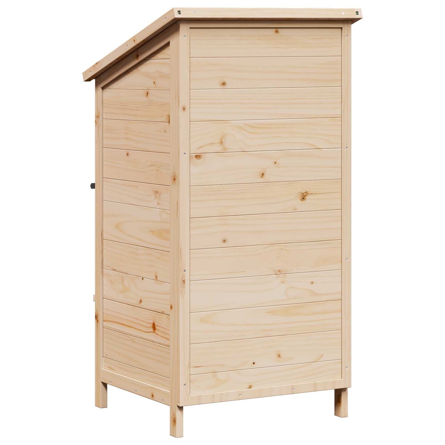 Gartenschuppen 59,5 X 56 X 113,5 Cm Massivholz Aus Fichte