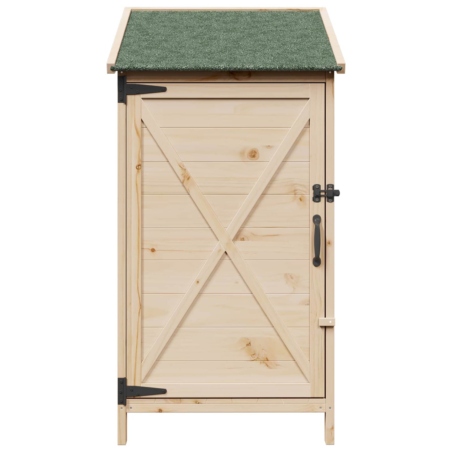 Gartenschuppen 59,5 X 56 X 113,5 Cm Massivholz Aus Fichte