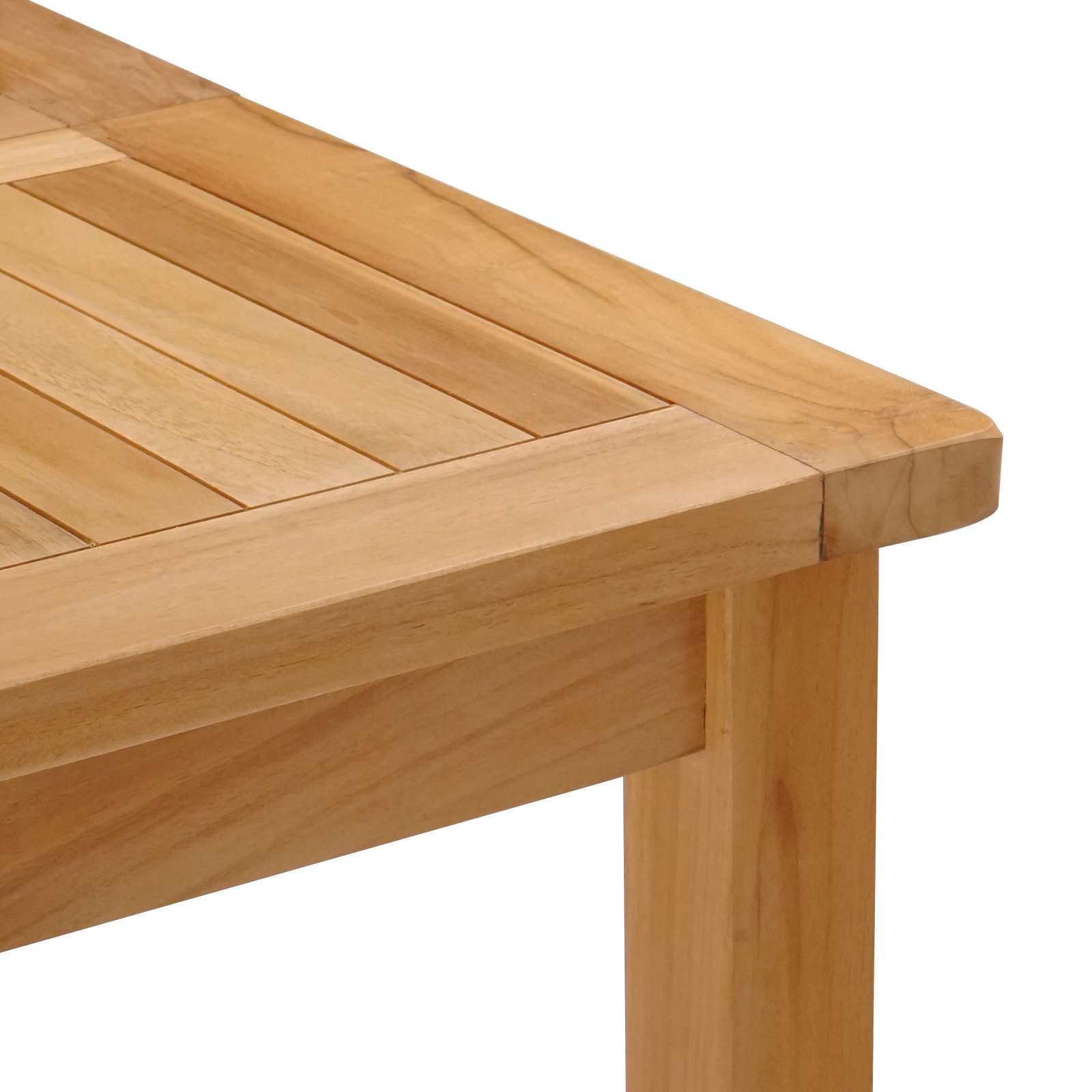 Outdoor Bar Set 5 Pcs Natur Massivholz Teak