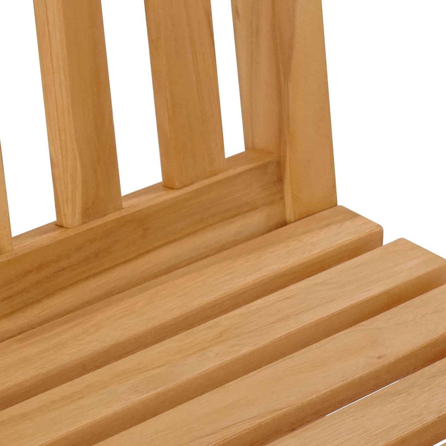 Outdoor Bar Set 5 Pcs Natur Massivholz Teak