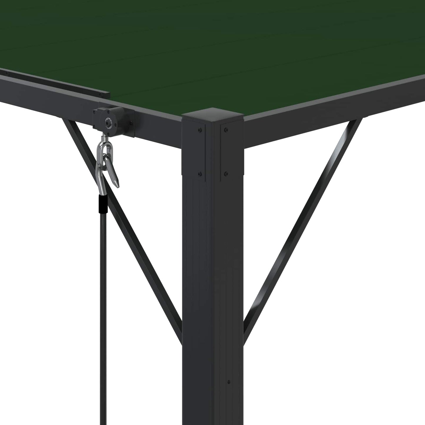 Gazebo Mit Lamellen-Dach 3 X 4 X 2,14 M