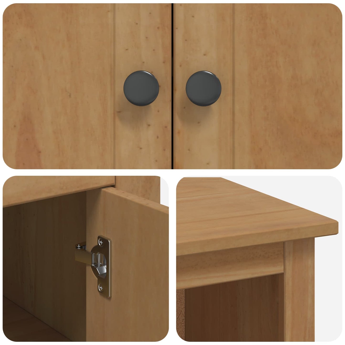 Mikrowellen-Sideboard Panama 99,5 X 44 X 86,5 Cm