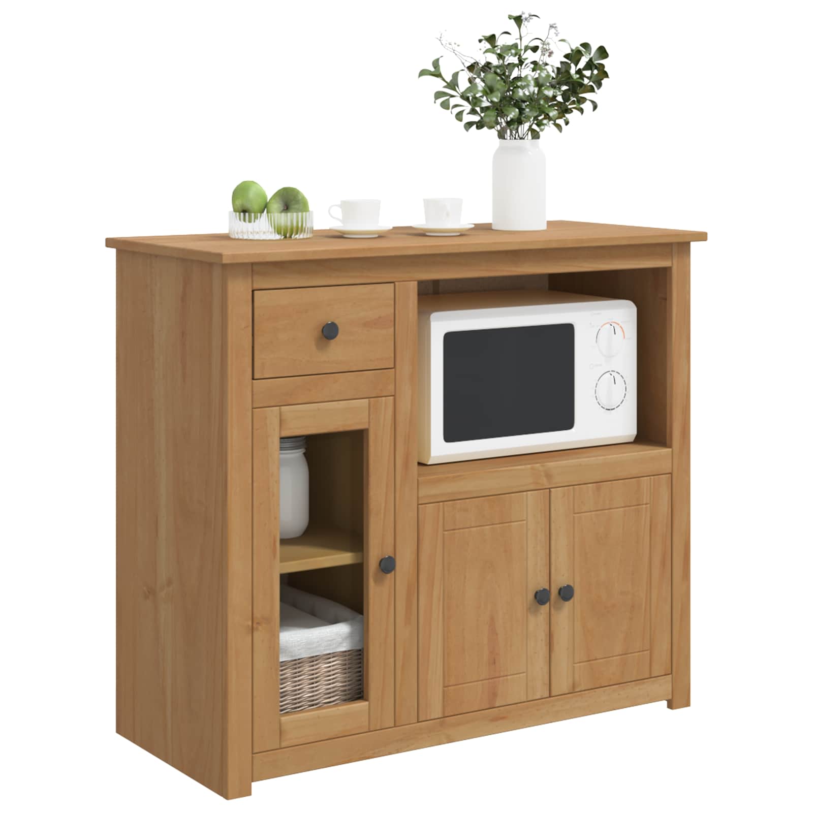 Mikrowellen-Sideboard Panama 99,5 X 44 X 86,5 Cm