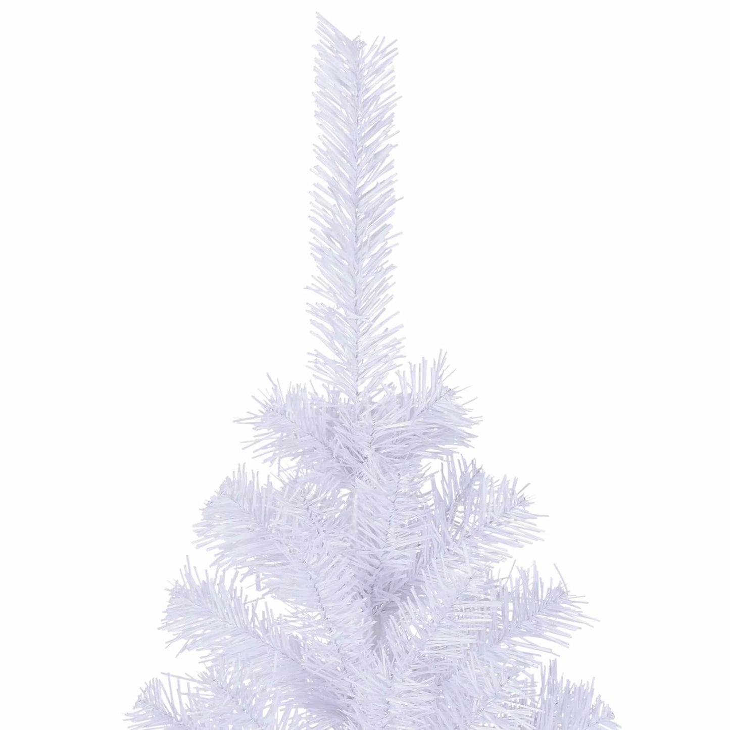 Künstlicher Weihnachtsbaum Weiß Pvc Und Stahl