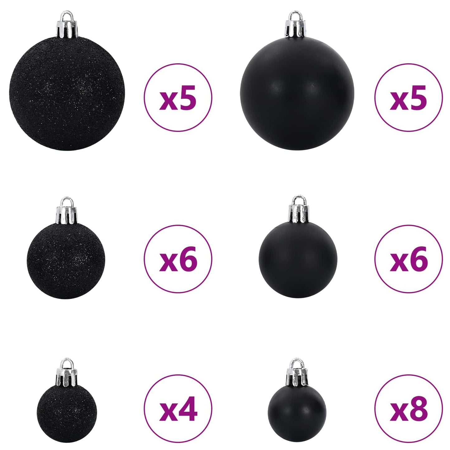 Künstlicher Weihnachtsbaum Weiß Pvc Und Stahl