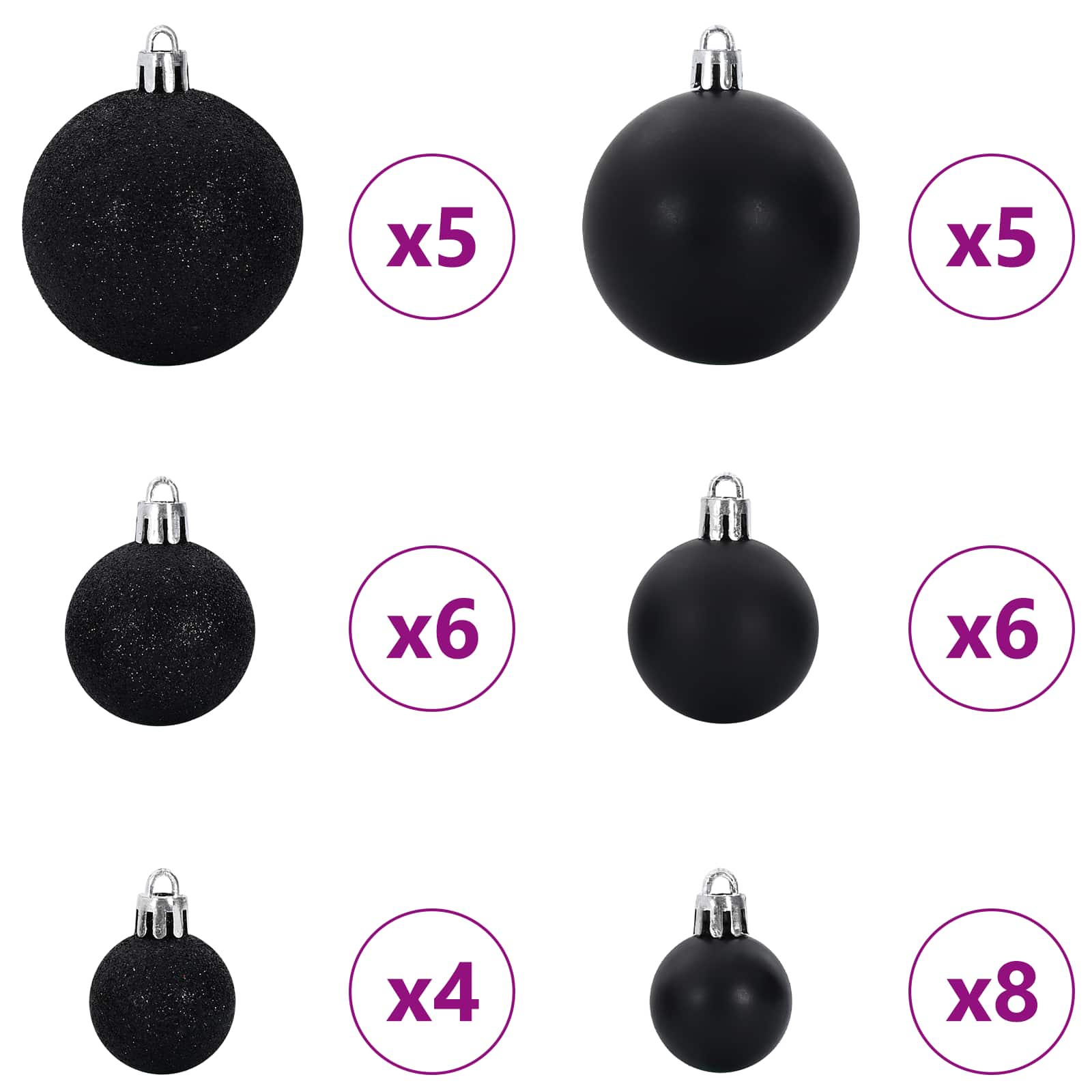 Künstlicher Weihnachtsbaum Weiß Pvc Und Stahl