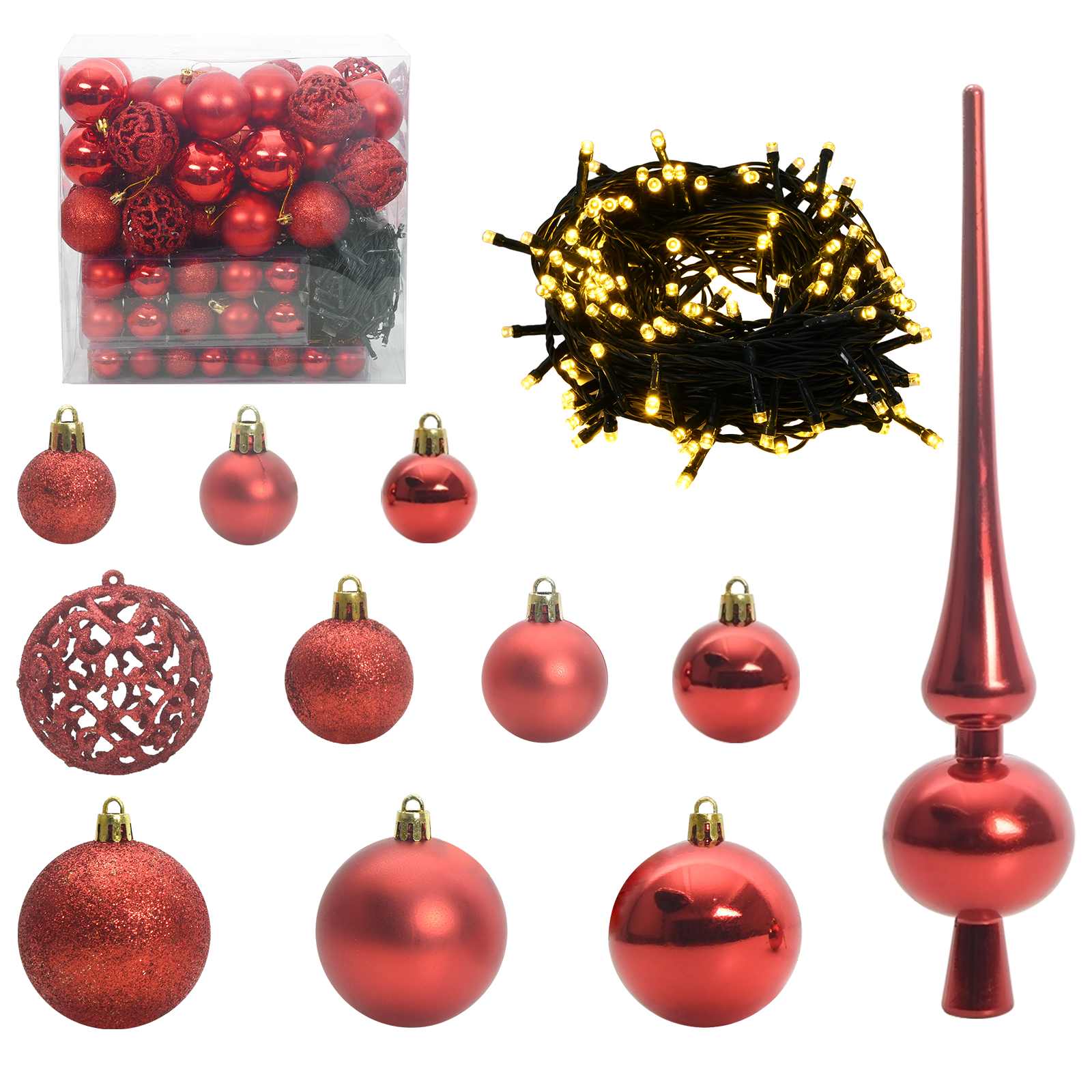 Künstlicher Weihnachtsbaum Weiß Pvc Und Stahl