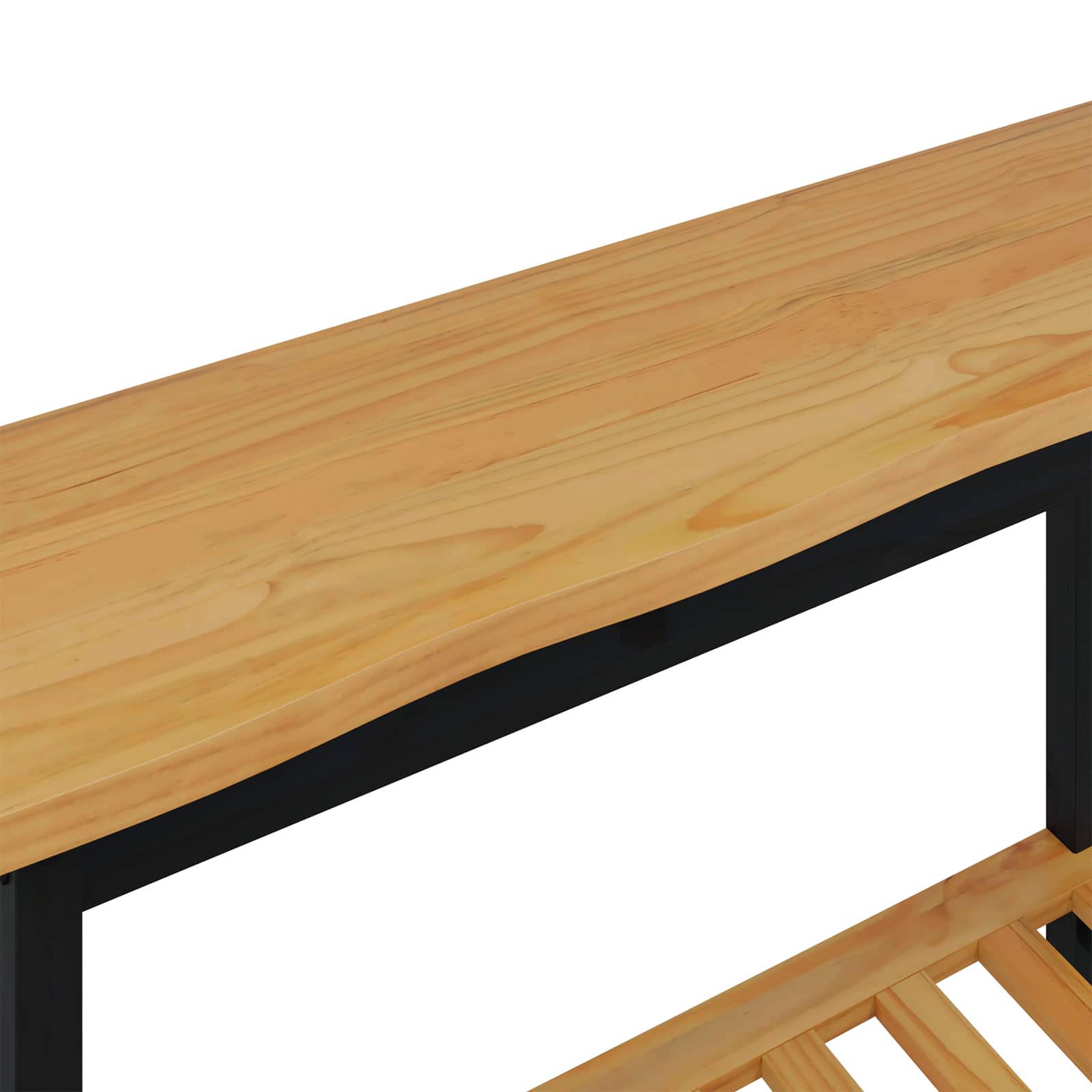 Konsolentisch Mit Regal Ekai 112 X 35 X 76 Cm