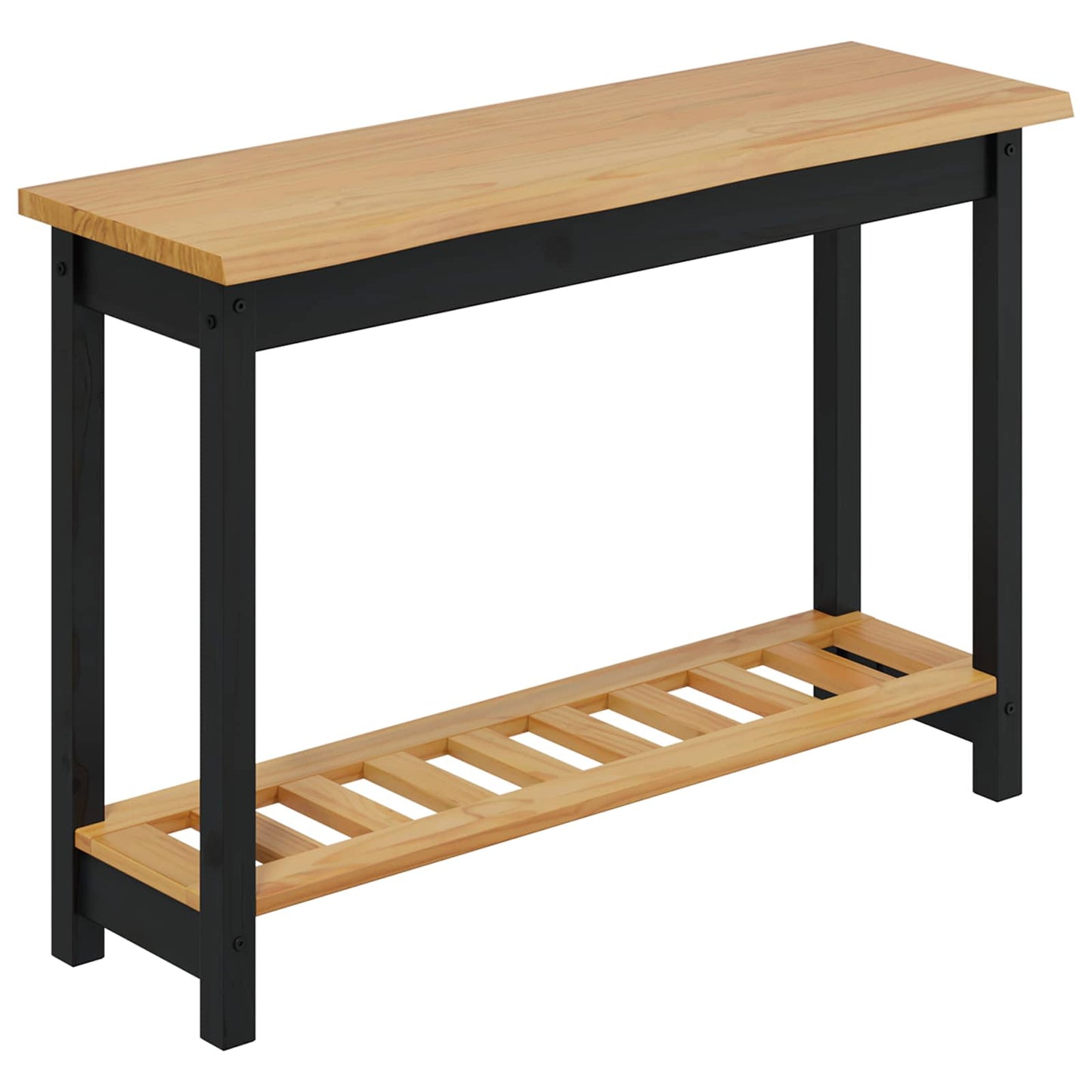 Konsolentisch Mit Regal Ekai 112 X 35 X 76 Cm