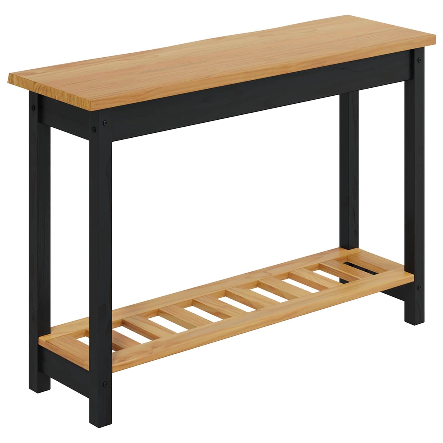 Konsolentisch Mit Regal Ekai 112 X 35 X 76 Cm