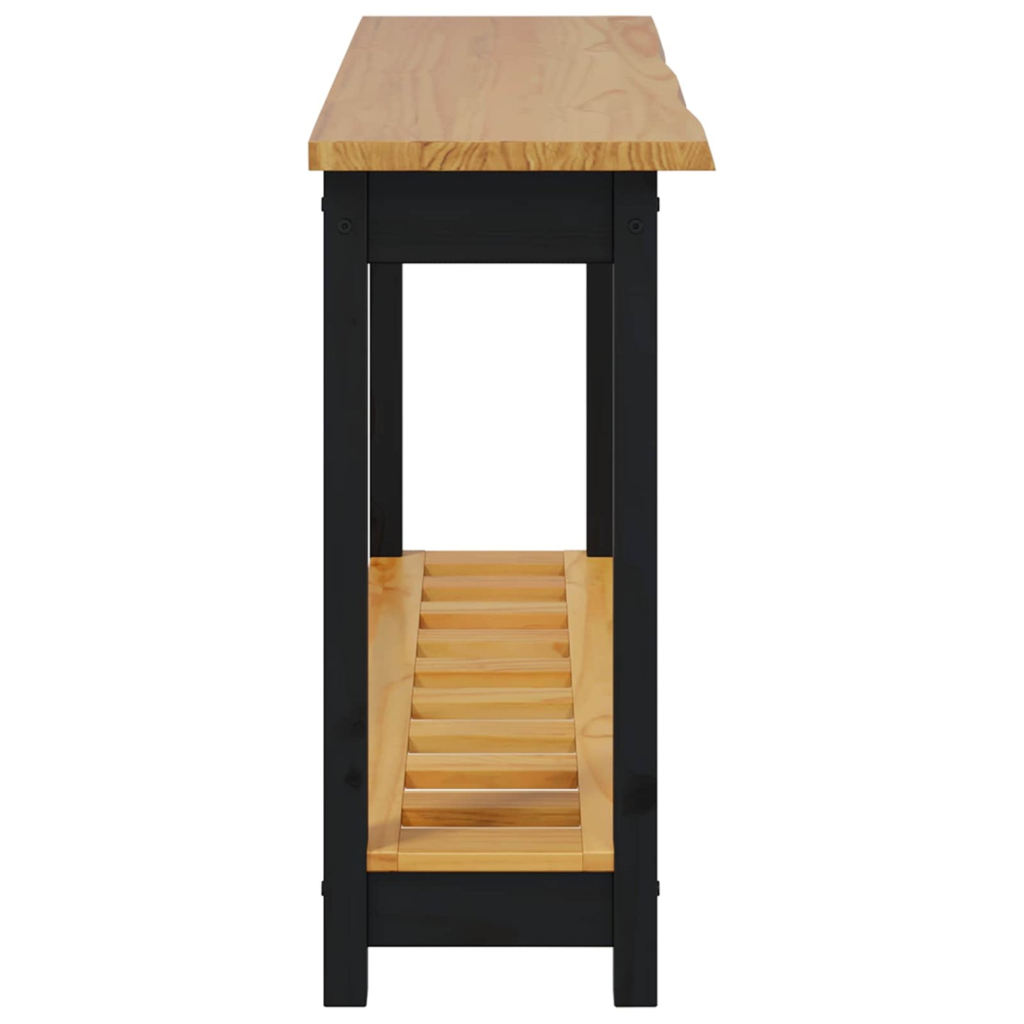 Konsolentisch Mit Regal Ekai 112 X 35 X 76 Cm