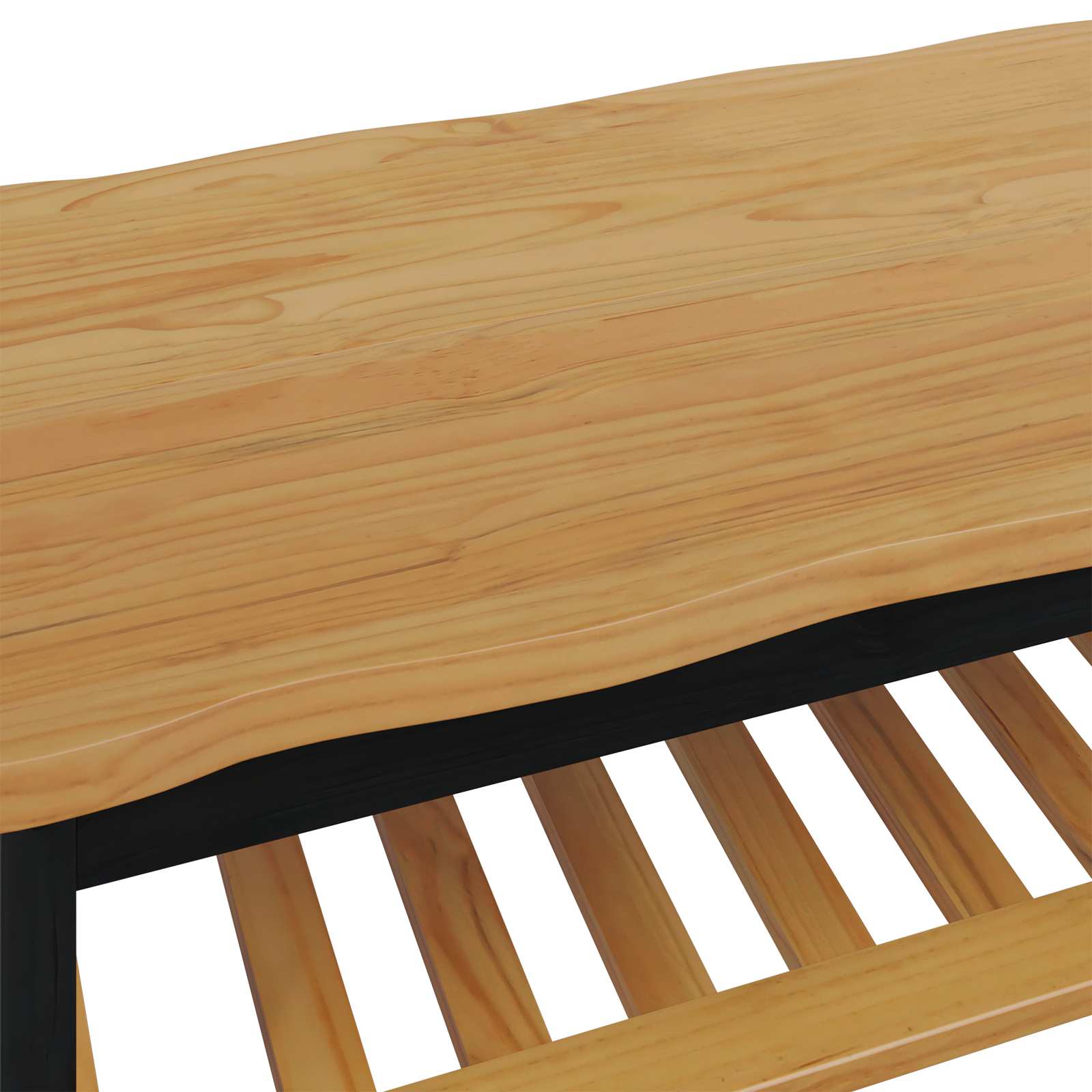 Couchtisch Ekai 100 X 60 X 45,5 Cm Massives Kiefernholz