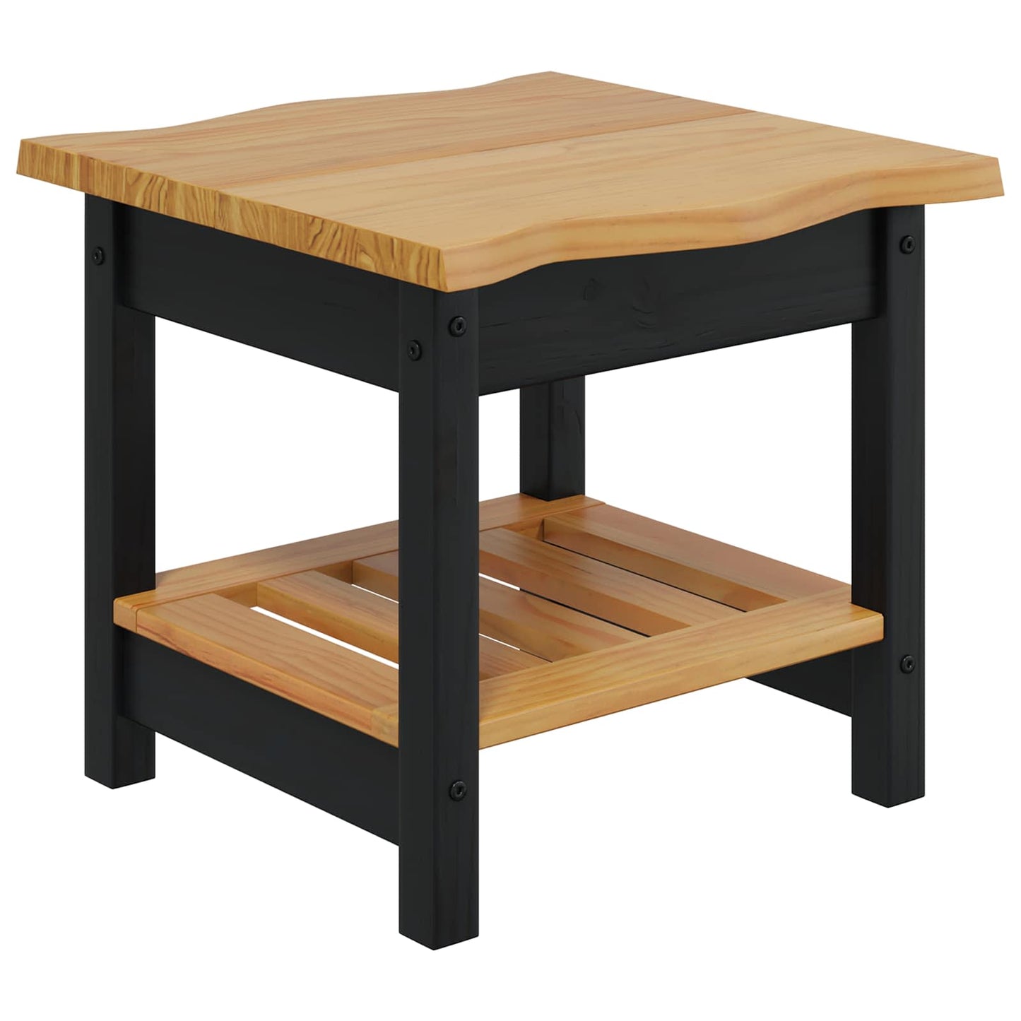 Beistelltisch Mit Regal Ekai 50 X 50 X 45,5 Cm