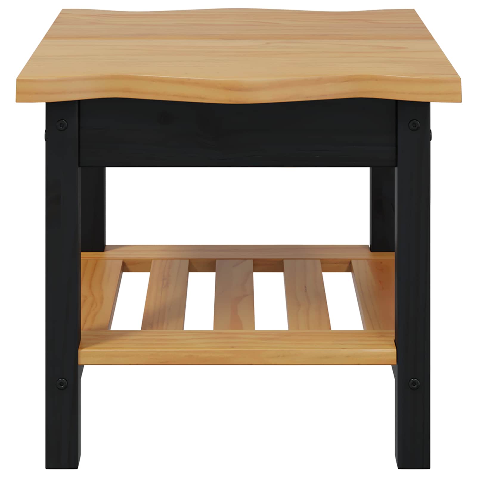 Beistelltisch Mit Regal Ekai 50 X 50 X 45,5 Cm