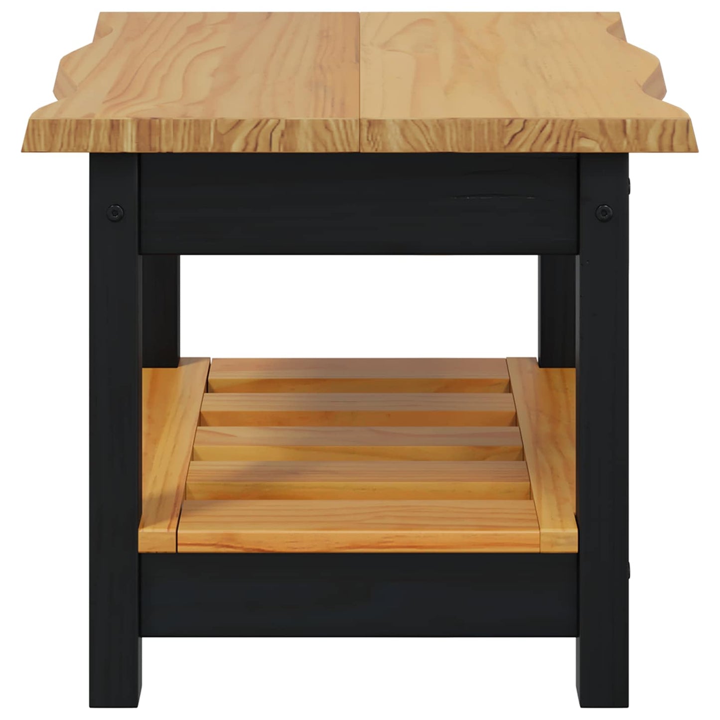 Beistelltisch Mit Regal Ekai 50 X 50 X 45,5 Cm