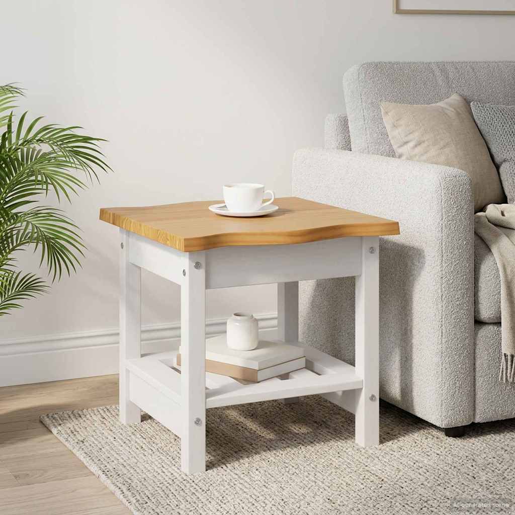 Beistelltisch Mit Regal Ekai 50 X 50 X 45,5 Cm