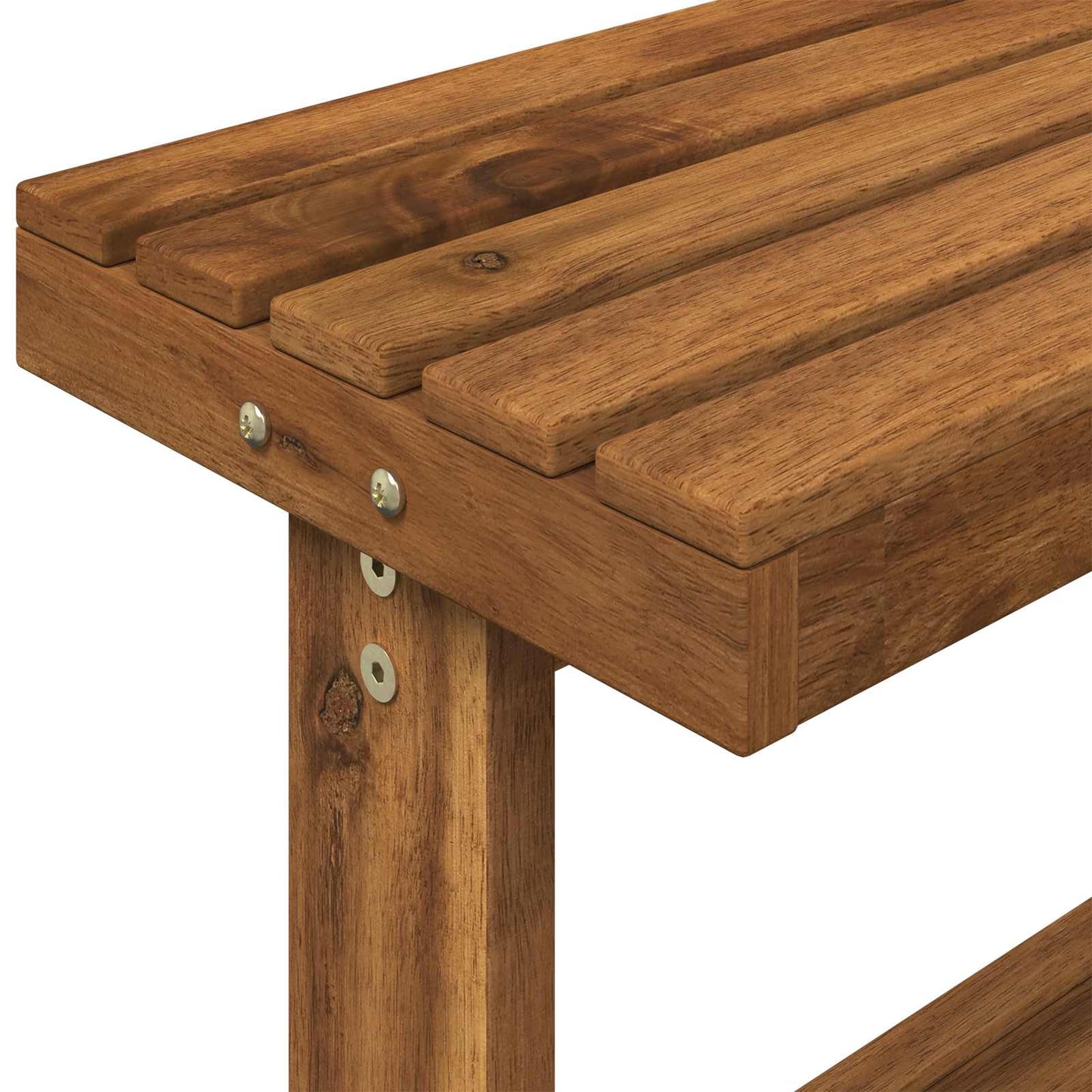 Outdoor Umtopfbank Massivholz Akazie
