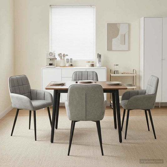Esszimmerstühle 4 Pcs Samt 57 X 50 X 85 Cm