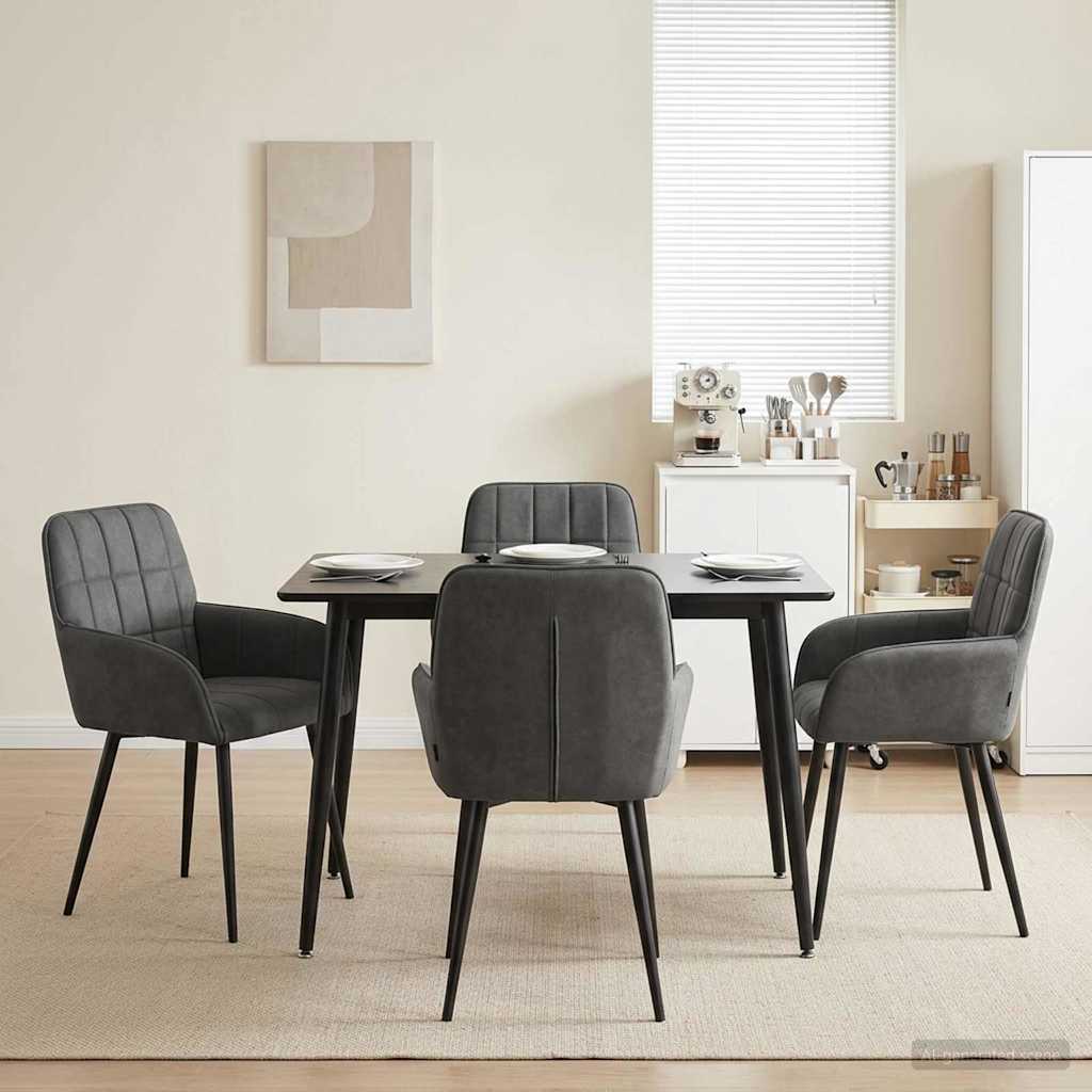 Esszimmerstühle 4 Pcs Samt 57 X 50 X 85 Cm