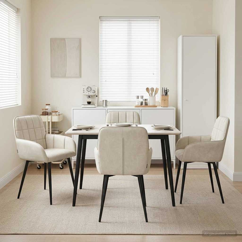 Esszimmerstühle 4 Pcs Samt 57 X 50 X 85 Cm