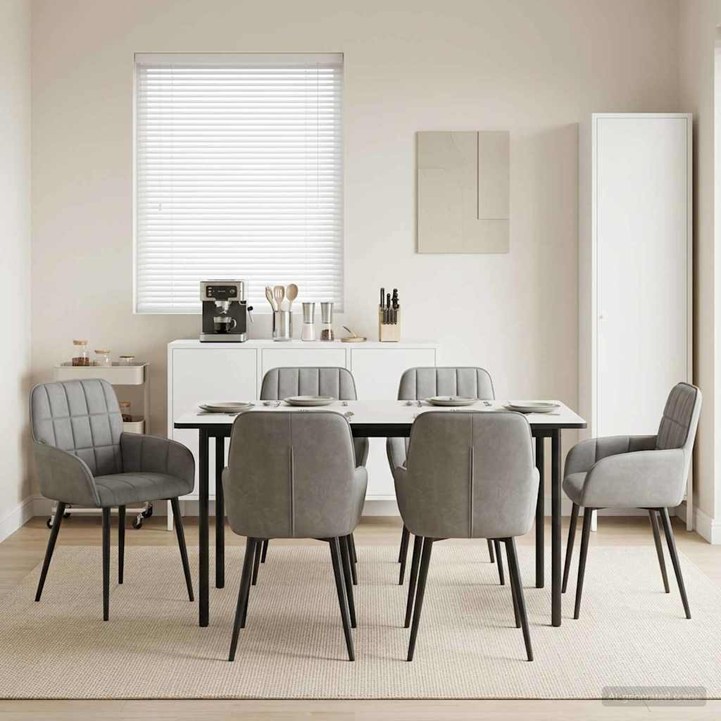 Esszimmerstühle 4 Pcs Samt 57 X 50 X 85 Cm