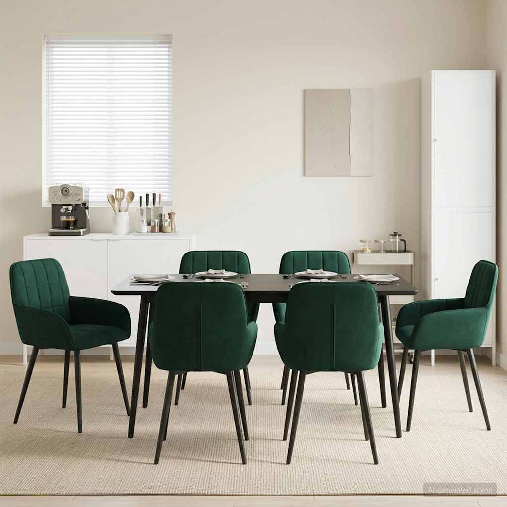 Esszimmerstühle 4 Pcs Samt 57 X 50 X 85 Cm
