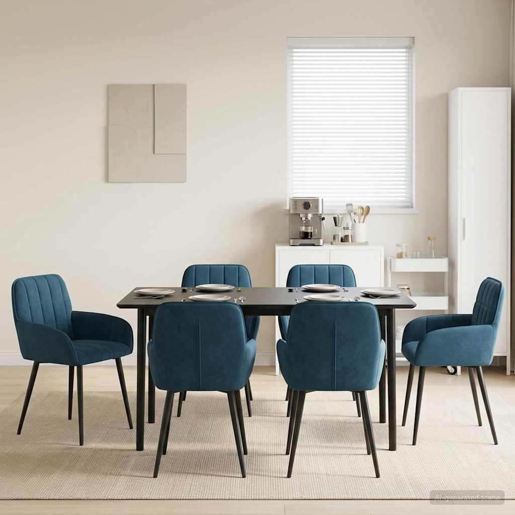 Esszimmerstühle 4 Pcs Samt 57 X 50 X 85 Cm