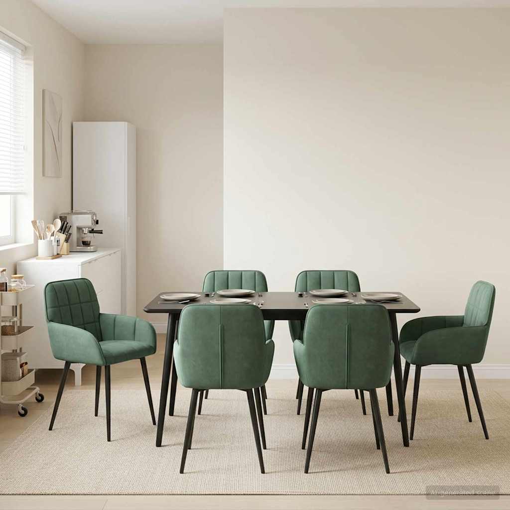 Esszimmerstühle 4 Pcs Samt 57 X 50 X 85 Cm