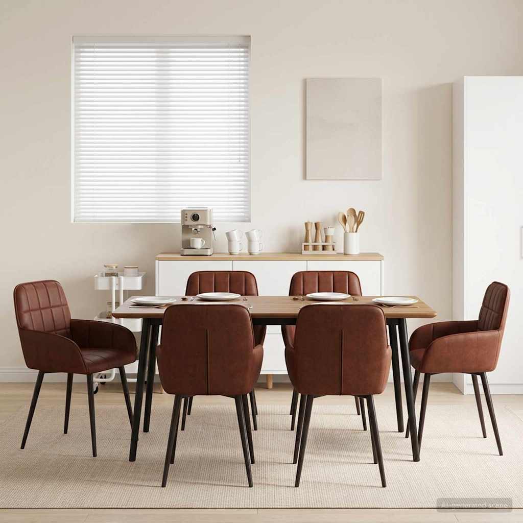 Esszimmerstühle 4 Pcs Kunstleder 57 X 50 X 85 Cm