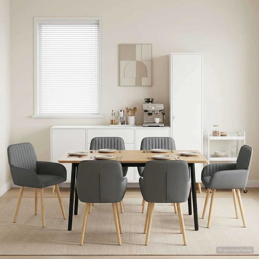 Esszimmerstühle 4 Pcs Stoff 56,5 X 50 X 87,5 Cm