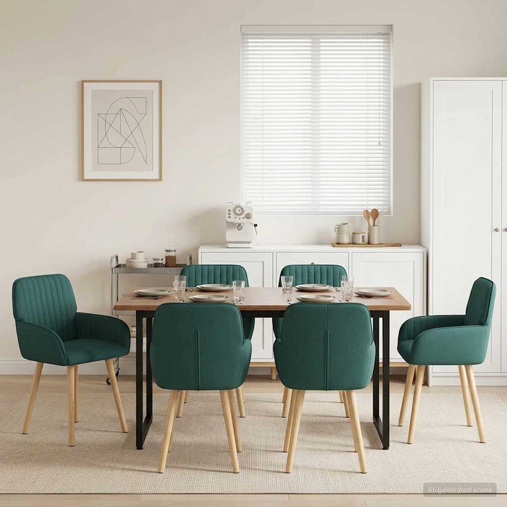 Esszimmerstühle 4 Pcs Stoff 56,5 X 50 X 87,5 Cm