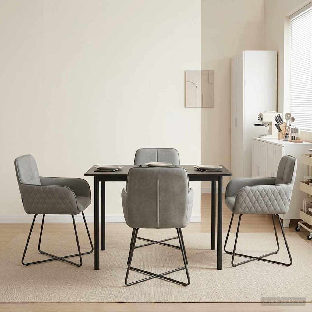 Esszimmerstühle 4 Pcs Samt 59 X 56,5 X 86 Cm
