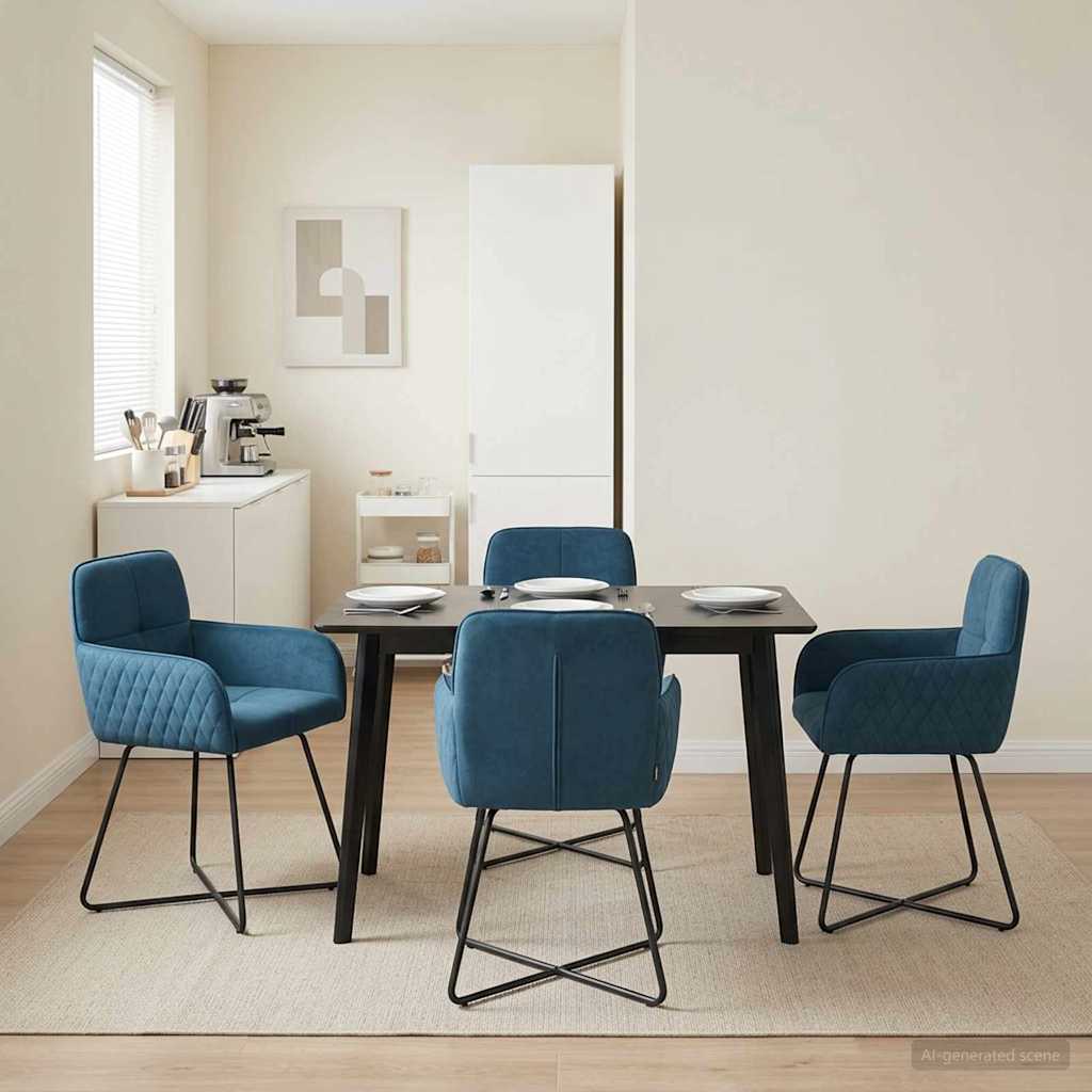 Esszimmerstühle 4 Pcs Samt 59 X 56,5 X 86 Cm
