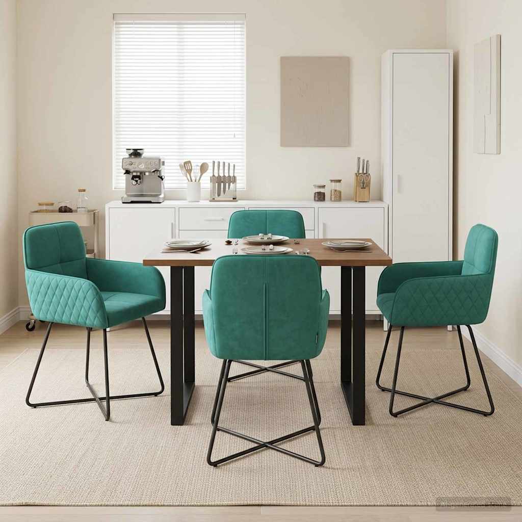 Esszimmerstühle 4 Pcs Samt 59 X 56,5 X 86 Cm
