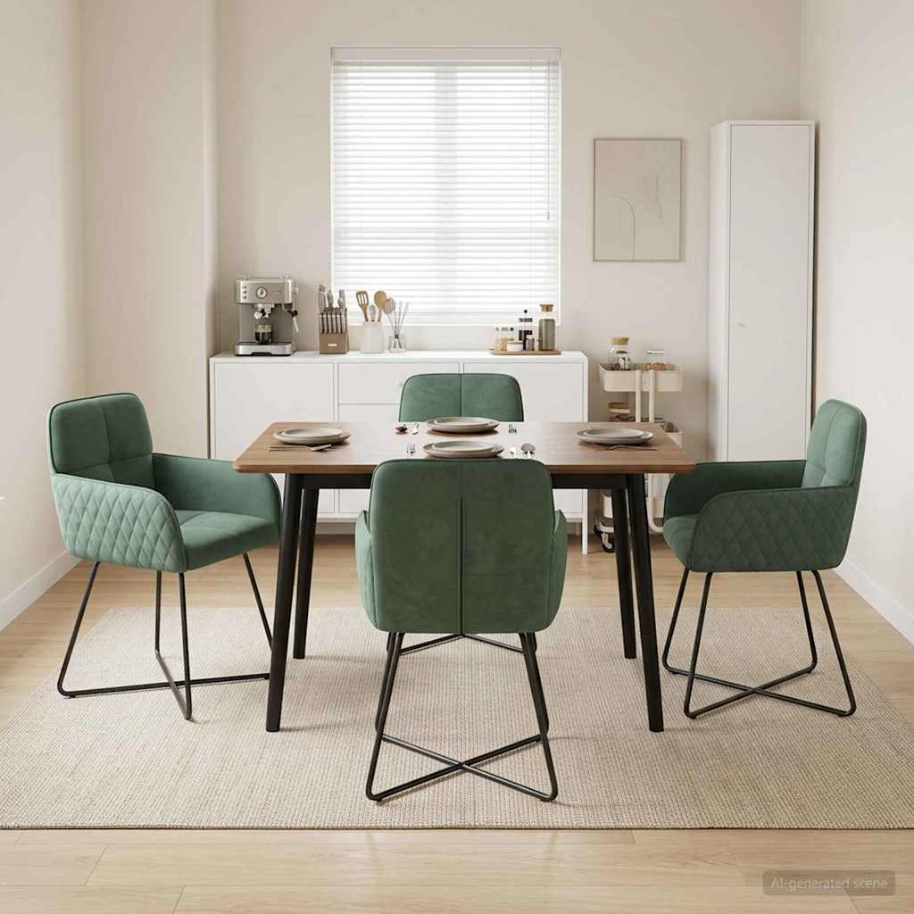 Esszimmerstühle 4 Pcs Samt 59 X 56,5 X 86 Cm