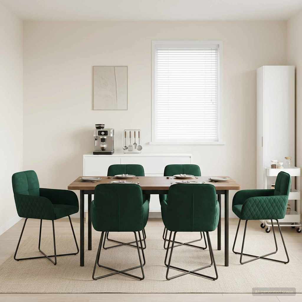 Esszimmerstühle 4 Pcs Samt 59 X 56,5 X 86 Cm